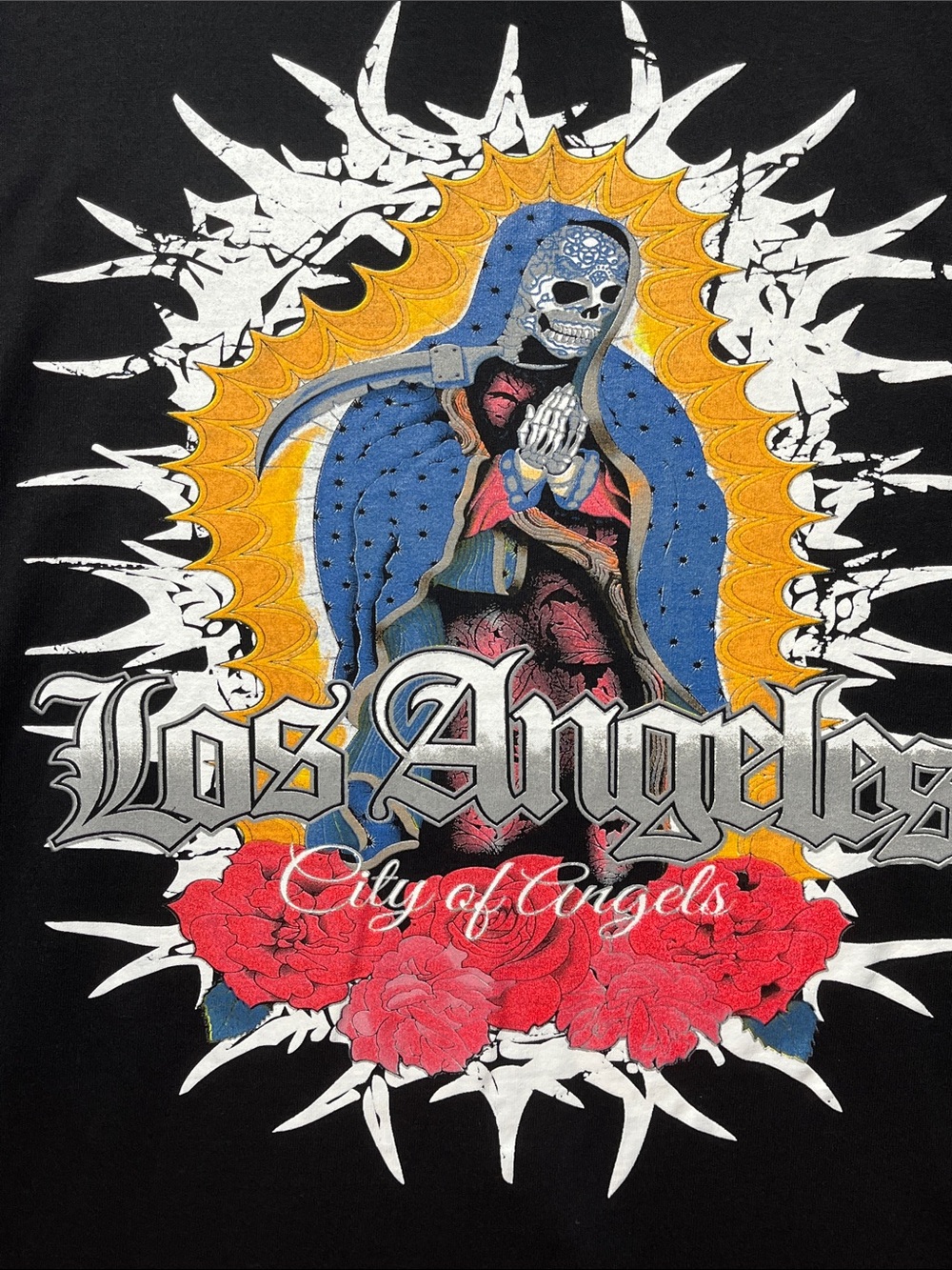 Return to Sender Los Angeles City of Angels Graphic Tee Black XXL NWT